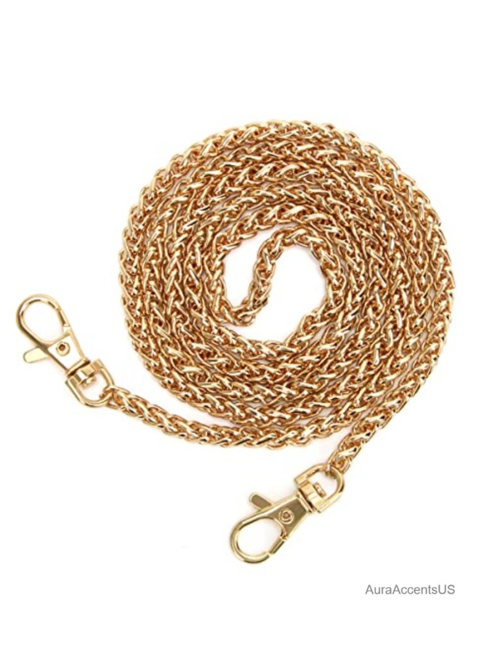 47" Purse Chain Replacement Metal Handbag DIY Shoulder Crossbody Bag Chain